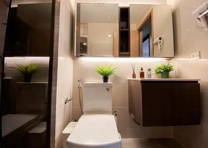 Apartment Cityscape Modern - Ultra Fast Wifi - Phra Khanong *